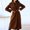 Brown, variant on Fall Winter Savings Clearance 2024! TAGOLD Womens Coats Outwear,Fashion Woman Long Sleeve Open Front Loose Outerwear Solid Blouse Coat Tops Button Pockets Blouse Coat Brown XL
