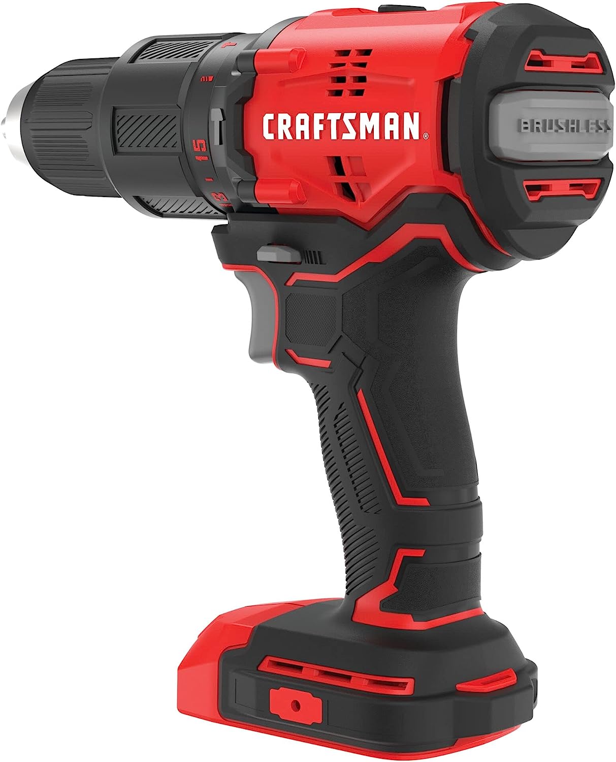 CRAFTSMAN 20V Cordless Hammer Drill, Brushless, Variable Speed, Tool Only (CMCD731B) New