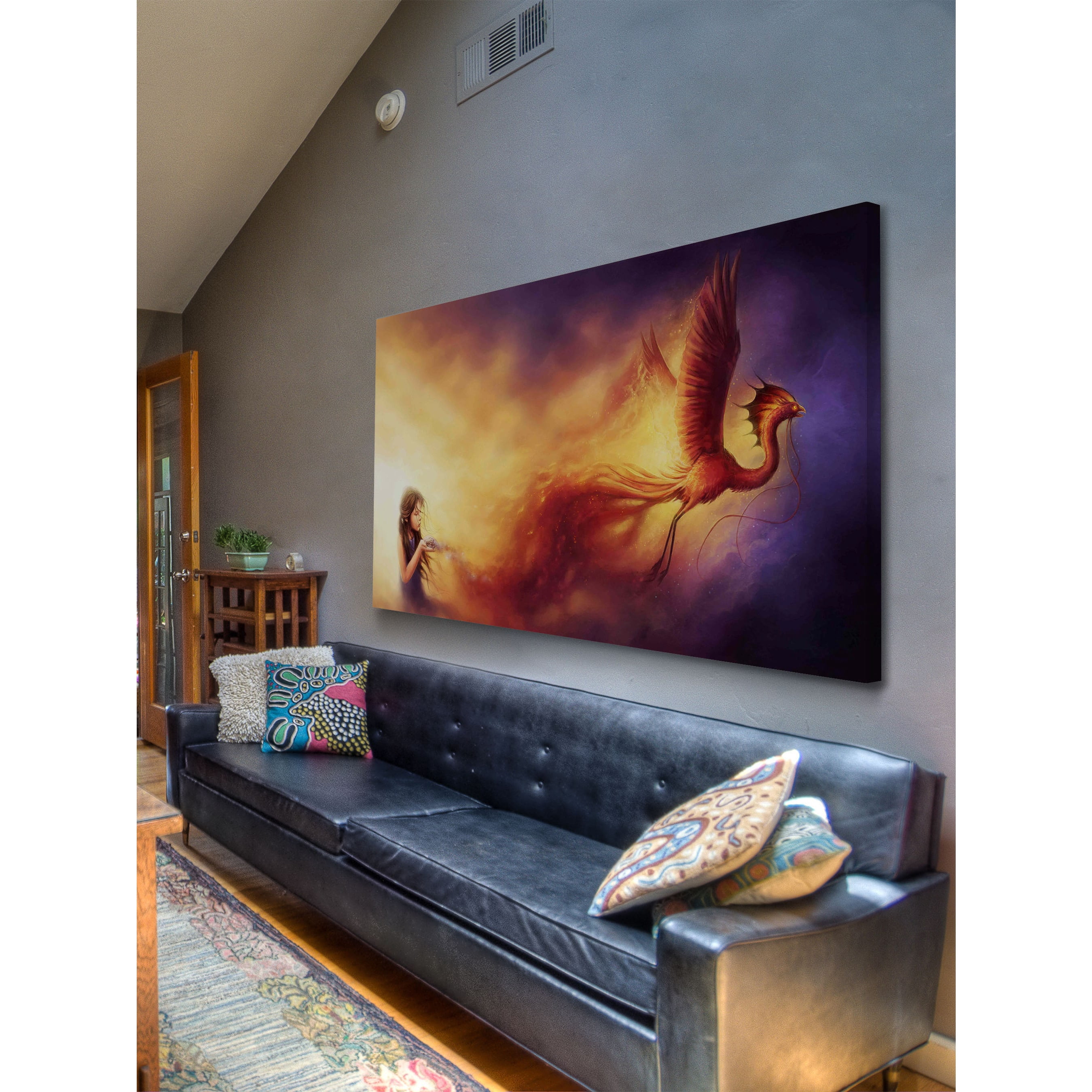 Marmont Hill "Phoenix" Painting Print on Canvas
