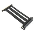 thumbnail image 1 of PCIE 4.0 X16 Riser Cable, 128Gbps High Speed PCI E 4.0 Flexible Extender Card Extension Port, 180 Degree Adapter, GPU Graphics Card Extension Cable for RTX 4090 Ti 8900 XT, 1 of 7