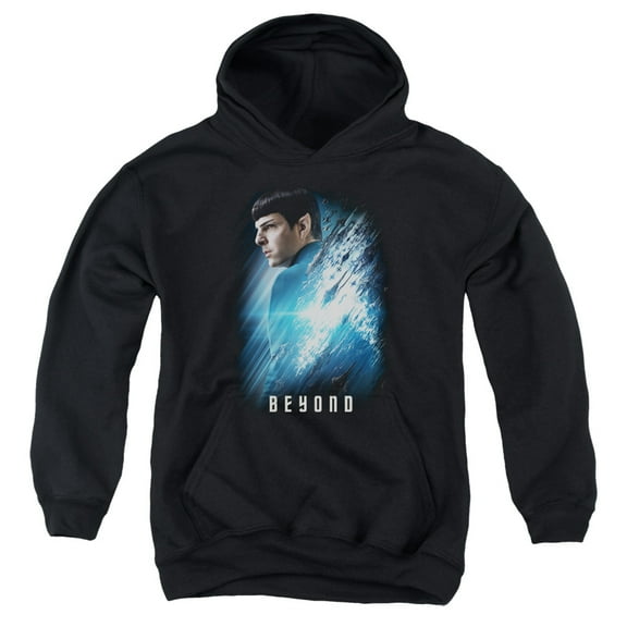 Star Trek Beyond - Spock Poster - Youth Hooded Sweatshirt - X-Large