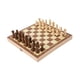 thumbnail image 3 of Juego de ajedrez,Juego de ajedrez Juegos de mesa de viaje Tablero de ajedrez plegable,Tablero de ajedrez de madera portátil de bolsillo,juego educativo,Juegos familiares Juguetes educativos, 3 of 9