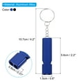 thumbnail image 2 of Uxcell Survival Whistle, 4 Pack Loud Sound Safety Whistle for Hiking, Black, Blue, 2 of 6