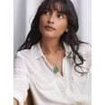 thumbnail image 5 of Bestyle Women Pear-Shaped Necklace Pendant Healing Tree of Life Jewelry Nature Aventurine Gemstone Necklace Energy Gifts for Her - August, 5 of 8