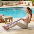 thumbnail image 4 of Six-Strand Detachable Pedal Stretcher, Adjustable Sit-Up Assistant With Tension Adjustment, for Home Gym Core Workouts, Purple, 4 of 5