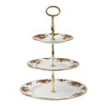 thumbnail image 2 of Royal Albert Old Country Roses Three-Tier Cake Stand, 11.5", Multi, 2 of 4