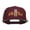 Maroon, variant on Ski Club Embroidered Snapback Cap - Spruce OSFM