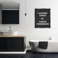 thumbnail image 3 of Stupell Industries Laundry Today Chalkboard Typography Painting Gray Floater Framed Art Print Wall Art, 25 x 31, 3 of 10
