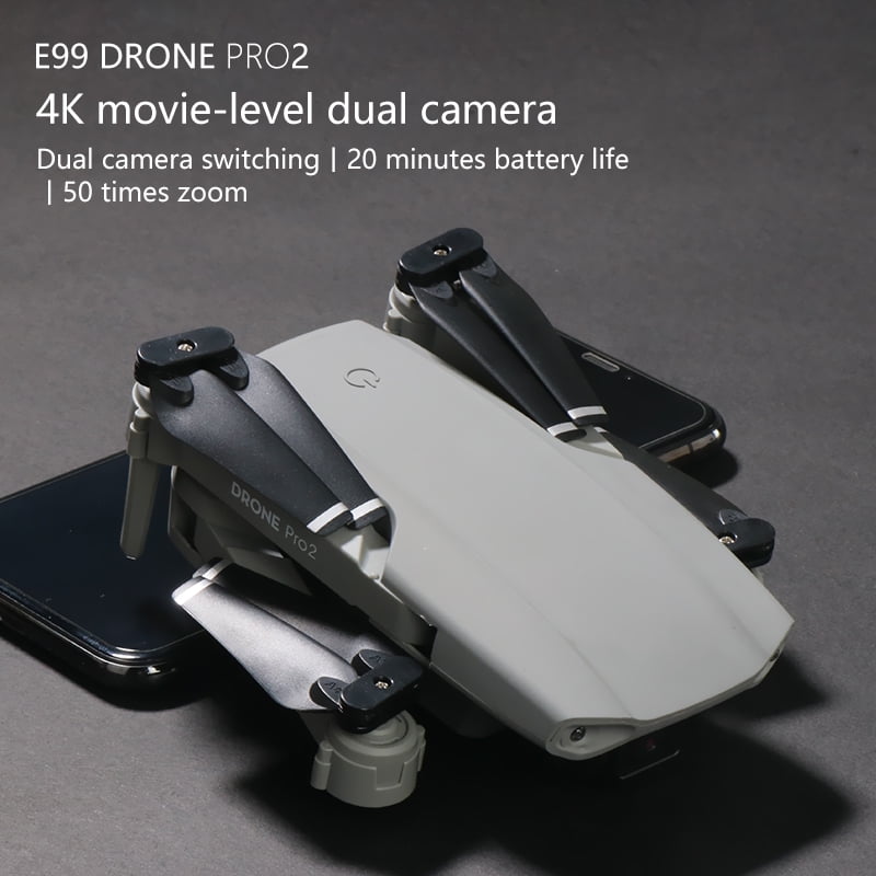E99 Pro2 Drone Profesional 4k Cámara Dual Zoom 50x 