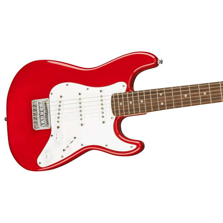 Squier Mini Stratocaster Electric Guitar (Dakota Red