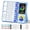 Blue, variant on Owlprince Digital Visual Timer & Chore Chart, ADHD Cleaning Planner Tools with 4 Modes Pomodoro Timer, Freestanding Visual Schedule Alarm Clock - White