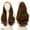 4/30, variant on Cross-border European and American Wig for Women, Long Curly Hair Headband, Half Wig, Big Waves, Synthetic Half Wig, Hair Wigs