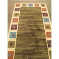 thumbnail image 3 of Green Transitional Solid Gabbeh Rug, 3 of 3