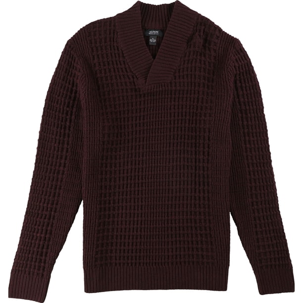 Alfani suéter texturizado para hombre, rojo, extragrande
