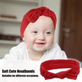 thumbnail image 3 of Bow Headband Fashion Cute Cotton Hair Band for Teenager Red 7.3Inch, 3 of 6