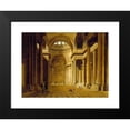 thumbnail image 2 of Etienne Bouhot 14x11 Black Modern Framed Museum Art Print Titled - Inner View of the Pantheon (1810), 2 of 5