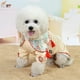 thumbnail image 2 of Ropa para mascotas Vestido transpirable Faldas China Tradicional Mascotas Ropa Cheongsam Disfraces Moda Fuentes de Moda Dorado Amarillo XS Inevent PT000677-06, 2 of 7