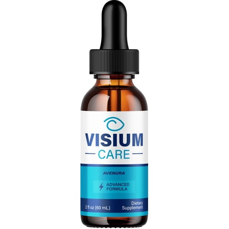 Visium Care Drops Eye Support Supplement – VisiumCare Liquid Vitamins for Healthy Vision Support, 1 Pack, 1 Month Supply