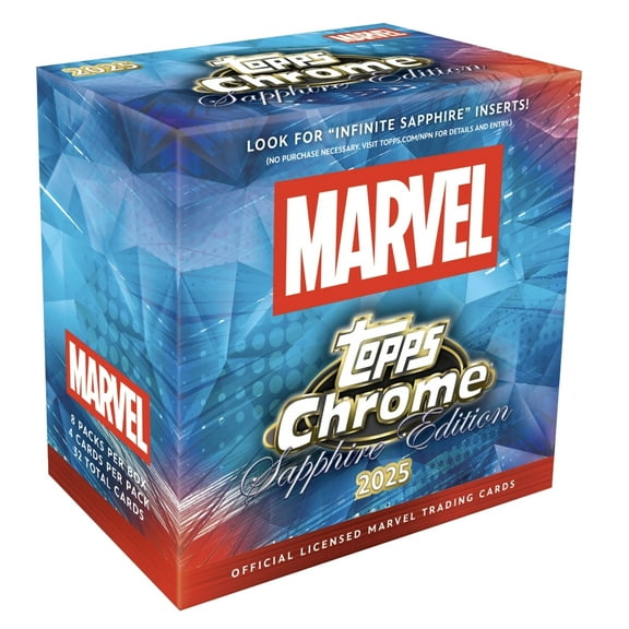 Marvel Chrome Sapphire Hobby Box (Topps 2025)