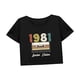 thumbnail image 5 of Camiseta corta holgada Yinane para mujer S, 5 of 7