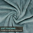 thumbnail image 4 of Howarmer Grass Green Throw Blanket, Bed Throws for Sofa, Soft Warm Couch Bed Blanket, 30" x 40", 4 of 6