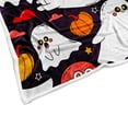 thumbnail image 4 of Halloween Throw Blankets for Couch Bed Cartoon Ghost Fleece Blanket Pumpkin Decorations, Yellow Gothic Pumpkin Lights Halloween Blankets, Kawaii Cozy Shadows Room Decor Halloween Decorations Indoor, 4 of 5