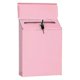 thumbnail image 3 of Mailbox Locking Wall Mounted Comment Drop Box Payments Holder Postbox Green, 3 of 4
