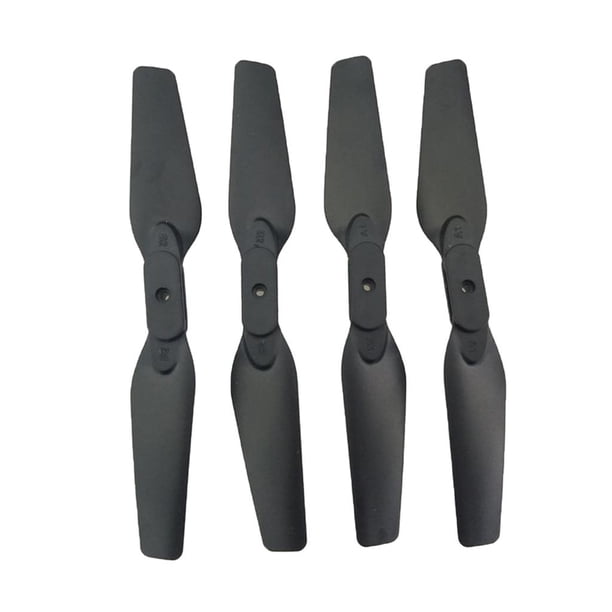 4 Piezas Zulema Hélice RC Quadcopter para E58 S168 JY019 Negro
