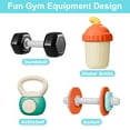 thumbnail image 4 of Juego de sonajeros iPlay iLearn Baby First Gym Teething para niños pequeños de 3 a 6 m, 4 of 7