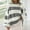 Gray, variant on Baqcunre Womens Striped Knit Loose Sweater Crew Neck Long Sleeved Striped Sweater with Flared Sleeves, 1PC Sweater Blue L