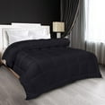 thumbnail image 2 of Utopia Bedding All Season Down Alternative Quilted King Comforter, Duvet Insert with Corner Tabs, Machine Washable, Bed Comforter (Black), 2 of 5