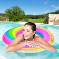 thumbnail image 3 of Swimming Ring Inflatable Children Swimming Swimming Ring Rainbow Swimming Ring, 3 of 3