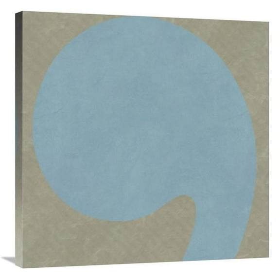 Global Gallery GCS-382234-3030-142 30 x 30 in. Type Collage - Comma Art Print - BG.Studio