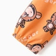 thumbnail image 6 of Disney Winnie Girls Tigger Graphic Peplum Dress T-shirts with Leggings Pants Outfits Sets Toddler 3T, 6 of 9