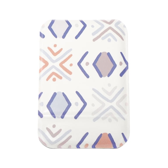 Unique Bargains 1 Pc Women Anti-skid Makeup Mirror for Travel Blue ["Small"]