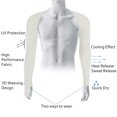 thumbnail image 3 of UV Cooling Shawl Sun Protection Arm Sleeves with Finger Riding Golfing, 3 of 5