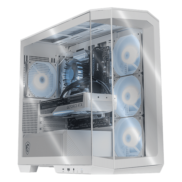 PC Gamer IA Xtreme PC Gaming MSI NVIDIA GeForce RTX 5070 Ti Intel Core i9 14900KF 32GB DDR5 SSD 1TB WIFI White Alto Desempeño Creativo con IA Integrada
