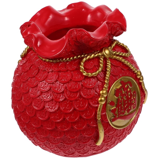 unbranded Florero Decorativo En Forma De Bolsa De Dinero Con Para Arreglo Floral Y