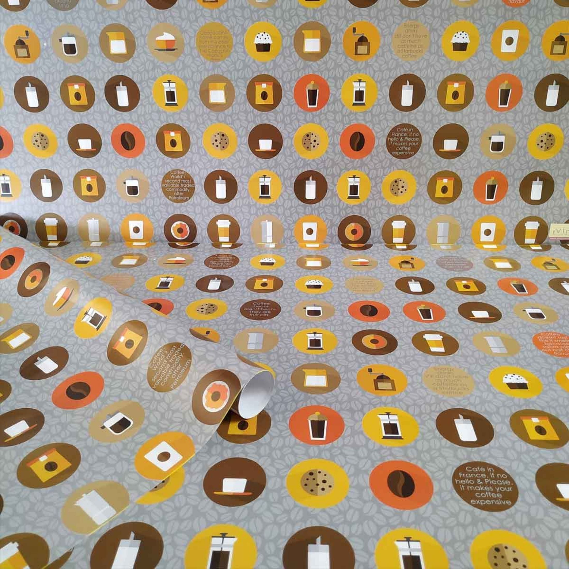 eVincE Gift Wrapping Paper - Pack of 25 Sheets with 70 x 50 cms | Multi Occasional Gift Paper for Birthday, Christmas, Halloween and More | Neutral designs with Fun Facts |