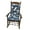 Blue Leaves, variant on Eurhowing Outdoor Rocking Chair Cushions 2-Piece, Waterproof & Fade Resistant Patio Seat Pads, Non-Slip Replacement Cushions for Adirondack Chair, Hawaiian, 1Pack
