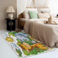 thumbnail image 4 of Giraffe Elephant Area Rug 6X8 Living Room, Cartoon Animal Rugs for Bedroom,Rug Decorations, Cute Cartoon Carpets Fluffy Washable, Soft Ultra-Thin Non Shedding Non Slip Non Toxic Area Rug 8i&-30, 4 of 7