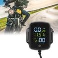 thumbnail image 4 of Motorcycle Tire Pressure Monitor, Stable  DC 12V Convenient Moto TPMS Lasting Performance Professional with Display for Motorcycle, 4 of 7