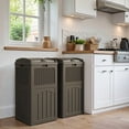 thumbnail image 6 of Homall Homes 2 PCS 36 Gallon Trash Can Plastic Kitchen Trash Can, 6 of 7