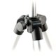thumbnail image 3 of Trípode Profesional para Cámaras y Teléfonos con Altura Ajustable de 35 a 106 cm, Base Nivelada y Adaptador Incluido, 3 of 6