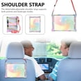 thumbnail image 6 of Colorful Tablet Case for iPad 10.2/10.5, iPad 8th/7th Generation Case 2020 2019, iPad Air Case 3rd Generation /Pro Case 10.5 Inch - Drop Proof Silicone Stand Protective Kids Case with Shoulder Strap, 6 of 6