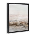 thumbnail image 3 of Stupell Industries Muted Horizon in Neutrals Black Framed Floater Canvas Wall Art, design by Hazel J., 21 x 17, 3 of 9
