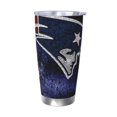 thumbnail image 1 of Taza térmica duradera de acero inoxidable 304 con tapa y pajita con temática del equipo de fútbol Patriots Taza térmica de acero inoxidable de 20 oz Taza para automóvil Adecuada para bebidas frías y, 1 of 8