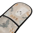 thumbnail image 4 of Yayeee Double Oven Mitt Kitchen Heat Resistant Baking 35" x7" Quilted Glove, Halloween Ghosts, 4 of 6