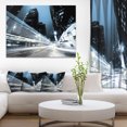 thumbnail image 1 of Night Traffic in Hong Kong - Cityscape Canvas Print, 1 of 3