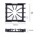 thumbnail image 2 of Whole Parts Burner Grate (Black) Part # PA060054 - Replacement & Compatible With Some Viking Ranges, 2 of 8
